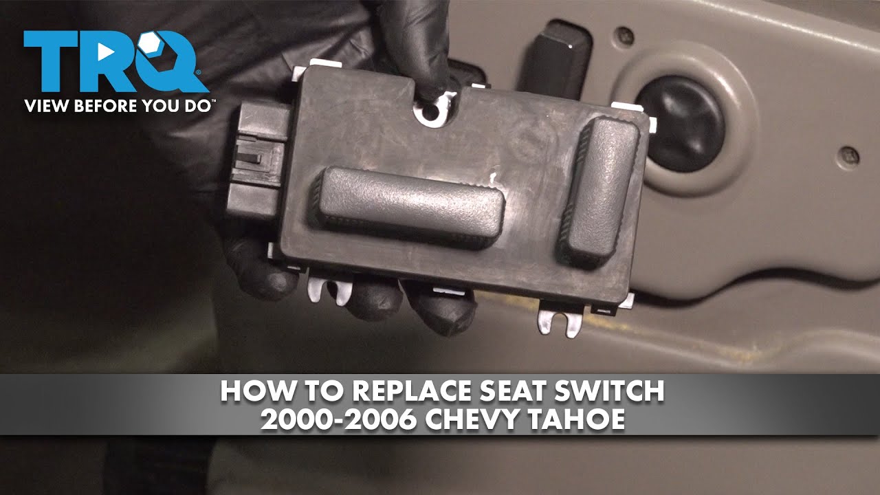 How to Replace Seat Switch 2000-2006 Chevy Tahoe