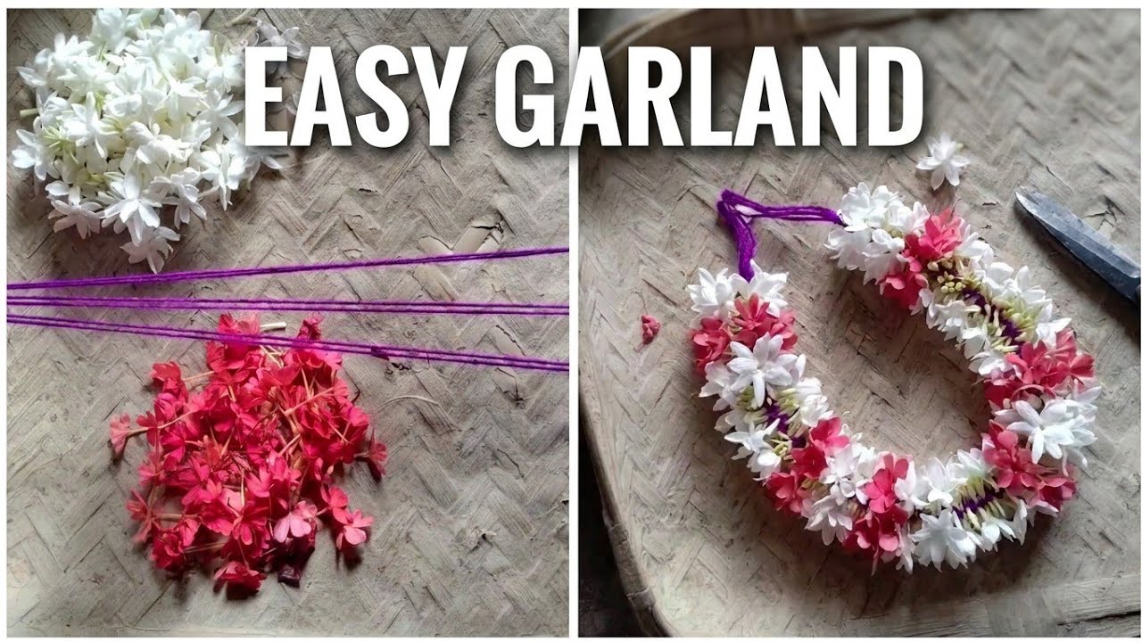  Beautiful viral trending simple easy new method garland //How To make easy simple