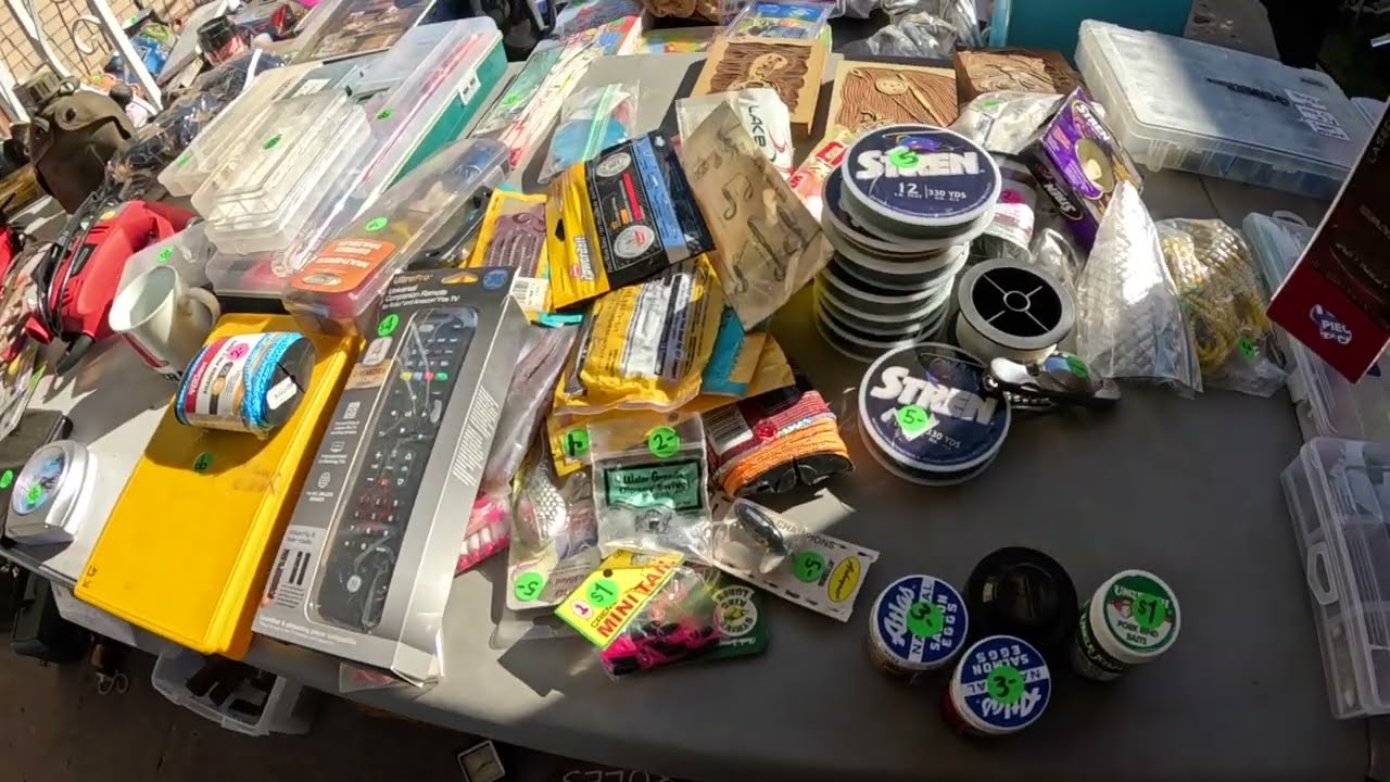 This Yard Sale Had Vintage Fishing Gear!
