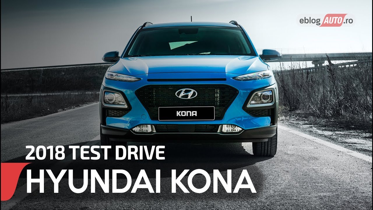 2018 HYUNDAI KONA 1.6 T-GDI 7DCT 177 CP | TEST DRIVE eblogAUTO