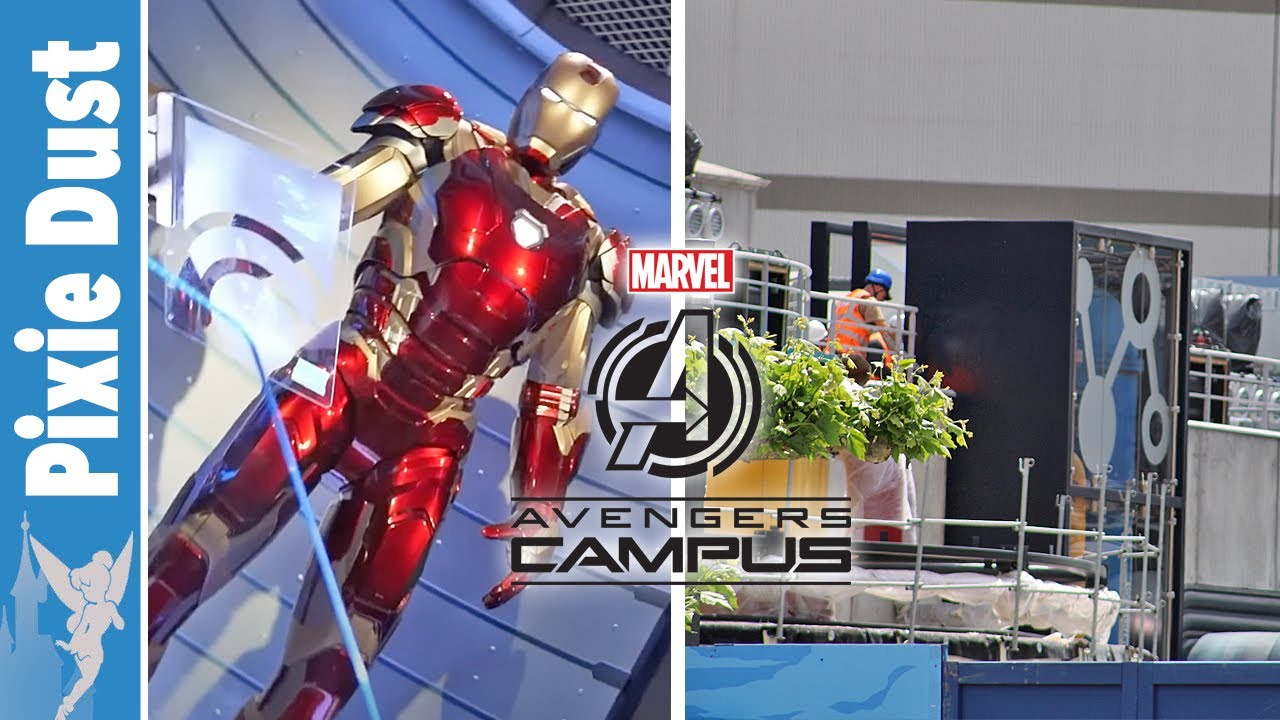 Avengers Campus construction update & preview Disneyland Paris 2022