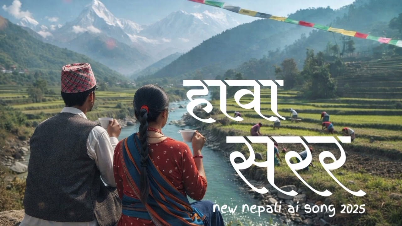 हावा सरर ,Hawa sarara, New Nepali song,2025 ai song, writer sirjana Rai 