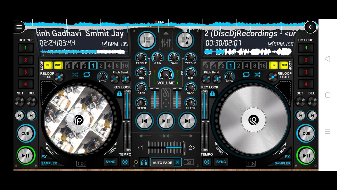 Sound check DJ 