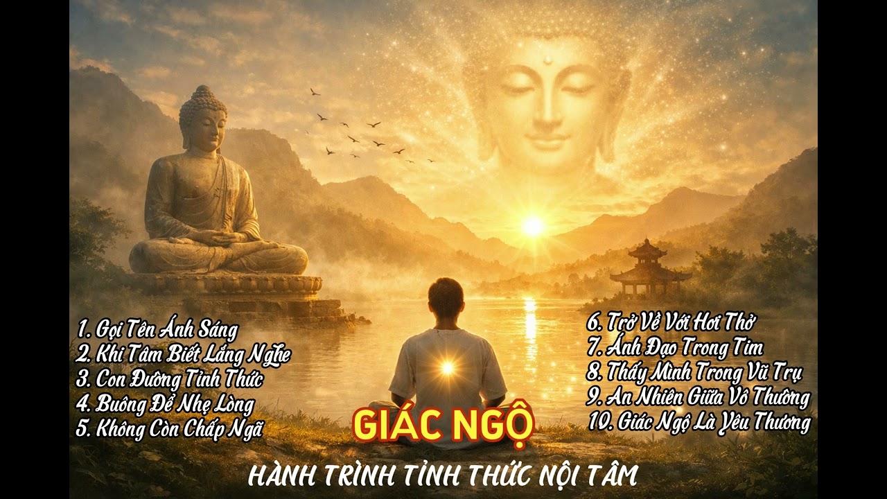 Giác Ngộ – Hành Trình Tỉnh Thức Nội Tâm I Thiền Ca Phật Giáo, Nhạc Chữa Lành