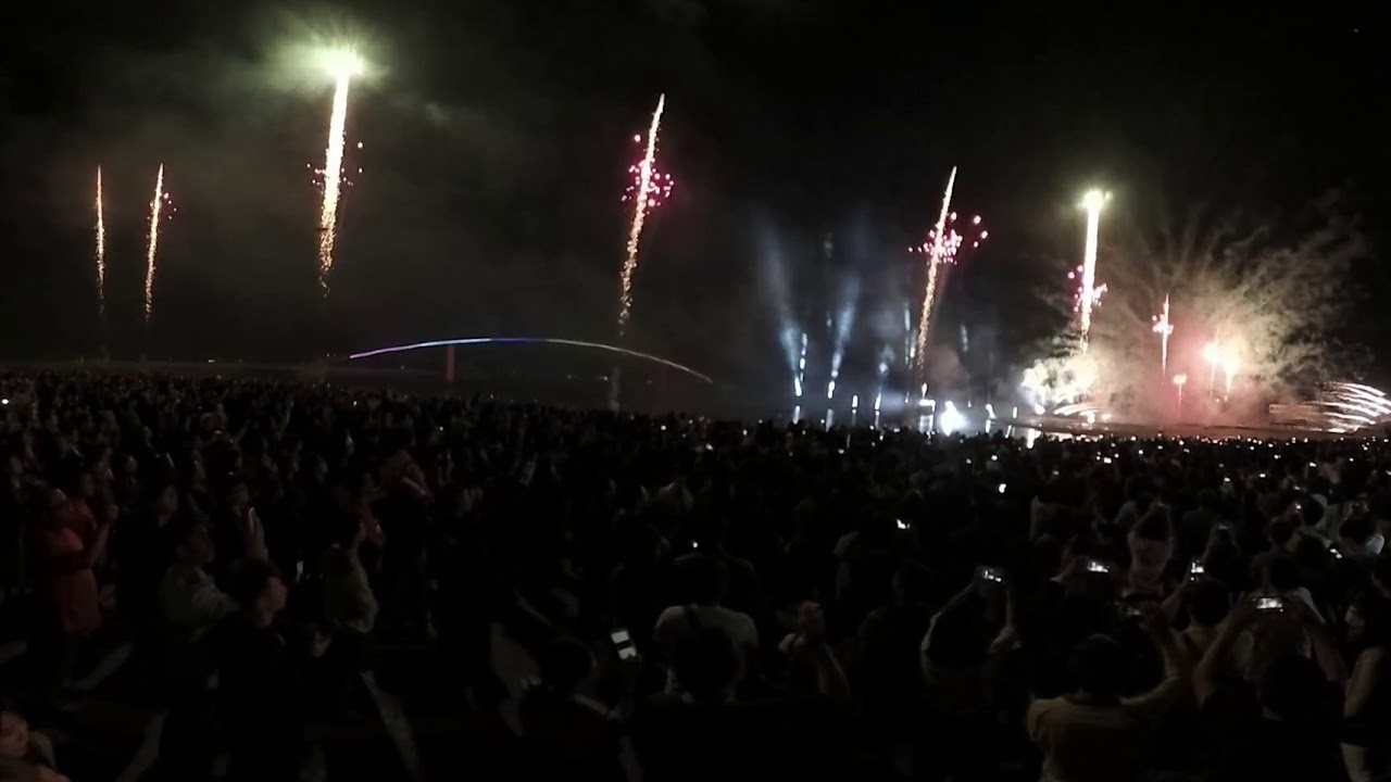 20180419 澎湖海上花火節開幕煙火全景