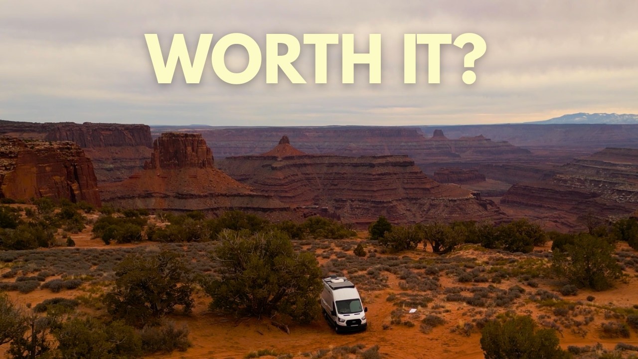 Van Life Chore Day in Moab… Then We Risked It All for This Campsite