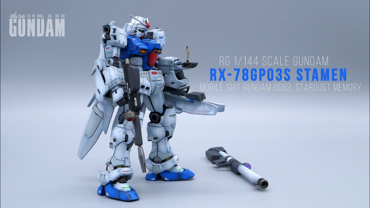 I made My Own RG GP-03 │Kit Bash │Custom Gunpla│Full Build │ガンプラ全塗装