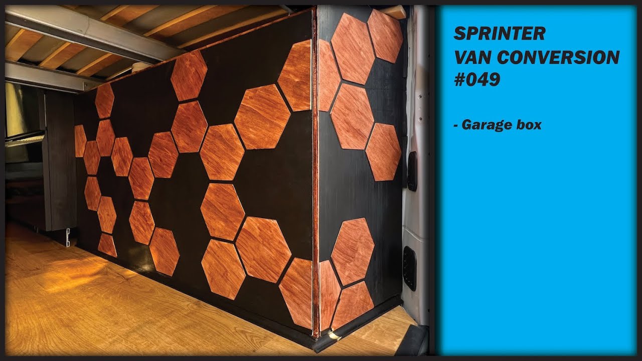 Sprinter Van Conversion 049 - Garage box