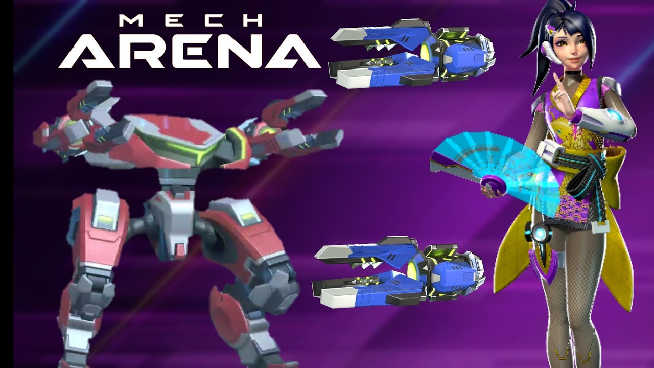 New Weapon Gravity Beam 12⚡Stalker with Asami⚡Mech Arena