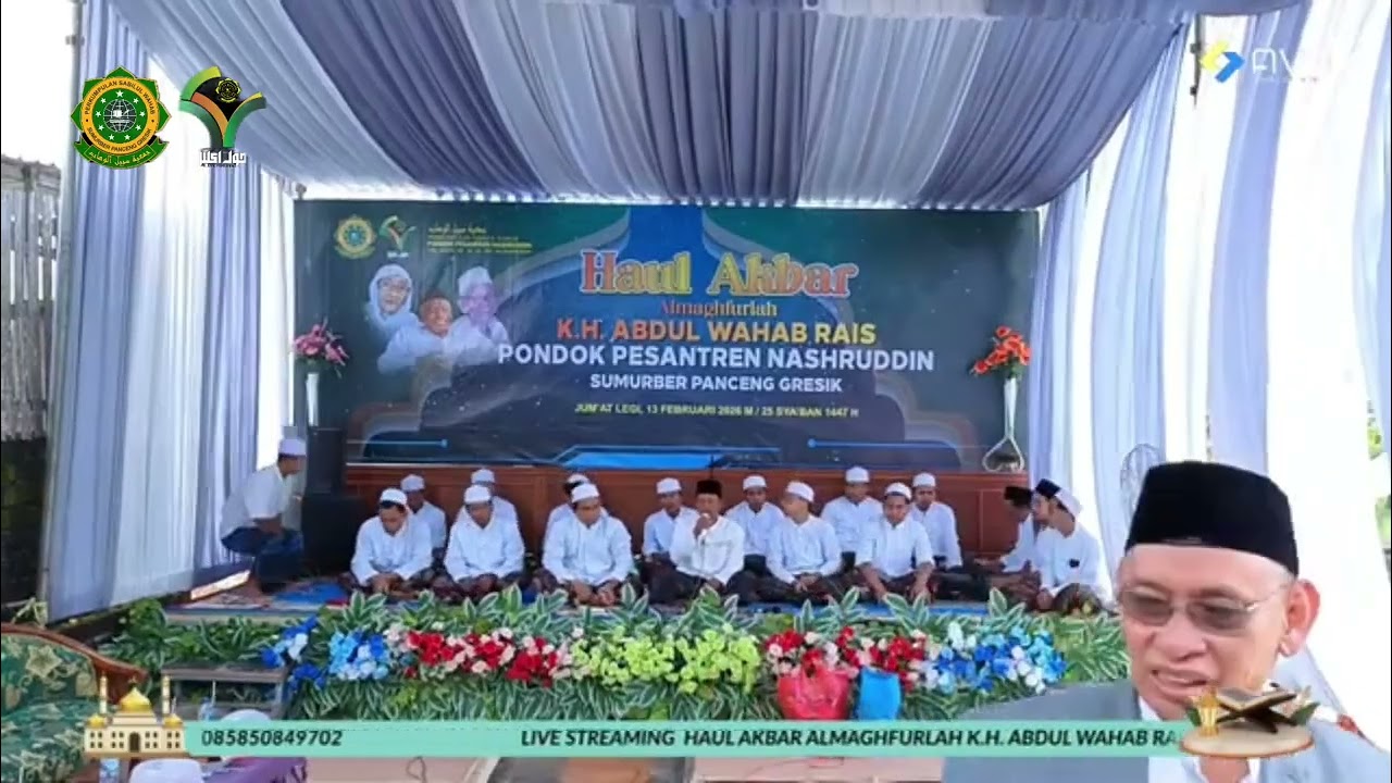Haul Akbar ke-27 KH. Abdul Wahab Rais Ponpes Nashruddin 2026 M / 1447 H (Part 1) 