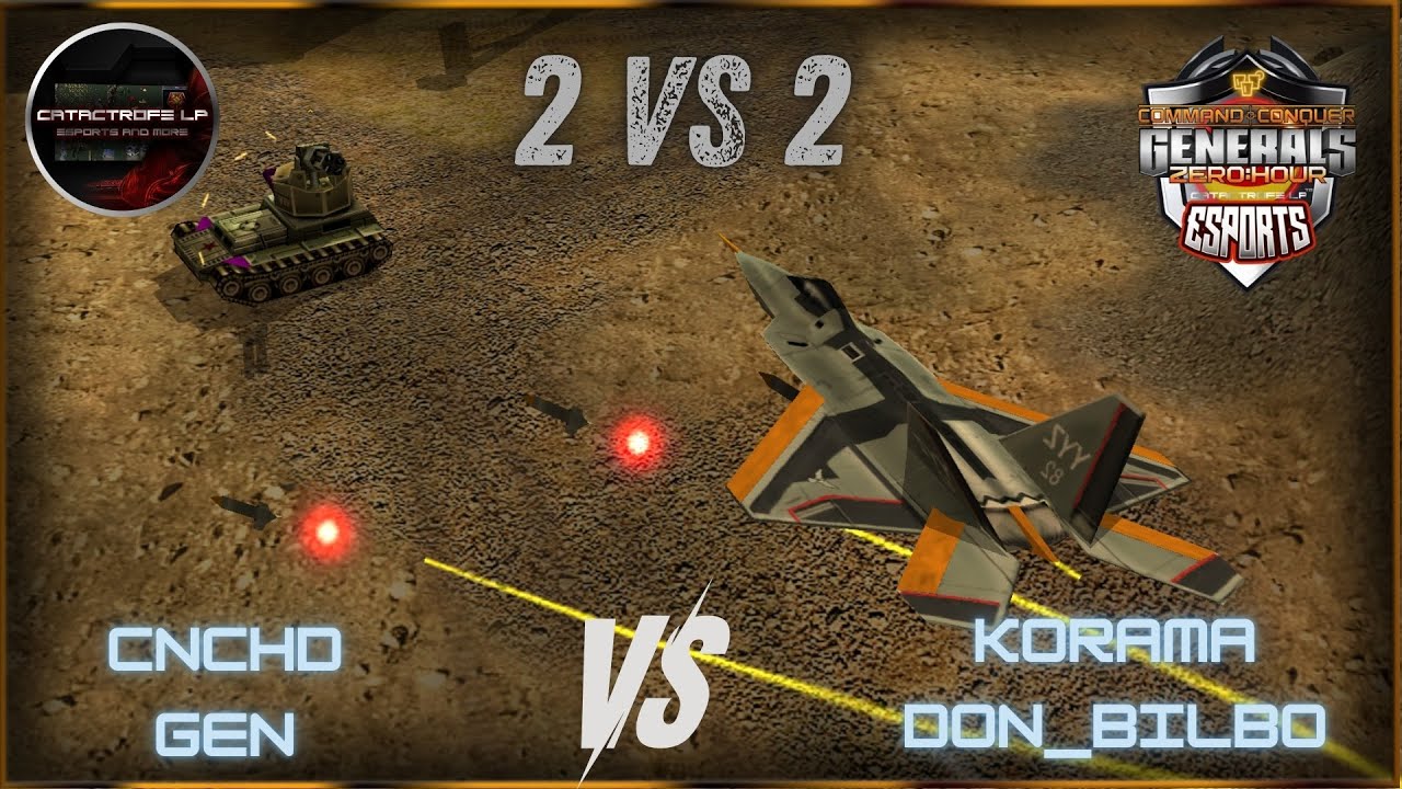 C&C Generals Zero Hour | 2vs2 | ESports 2024 LIVE