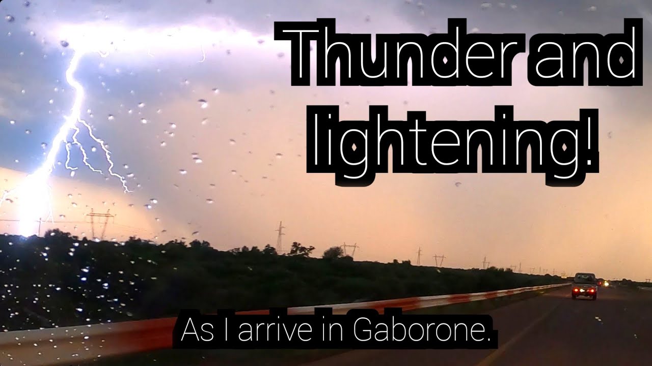 Pula! Welcome to rainy Gaborone.