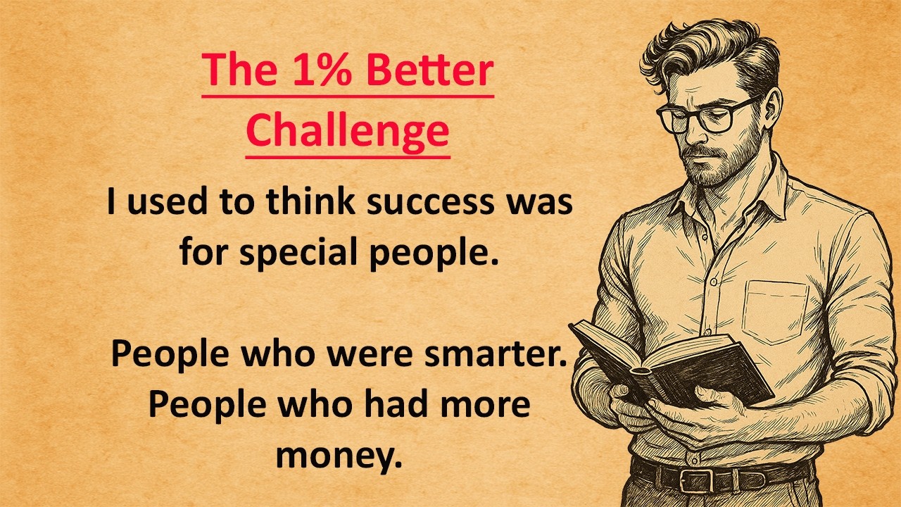 Small Habits, Big Change | English Listening Practice