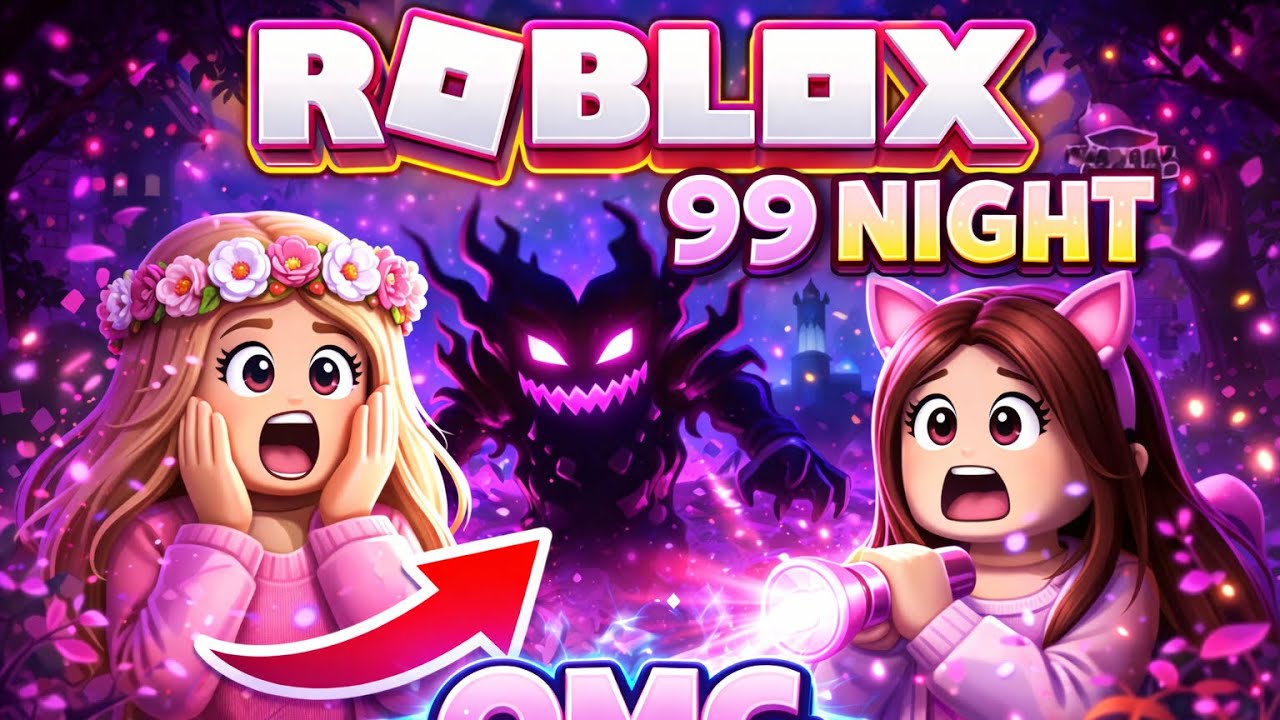 I Survived ALL 99 NIGHTS in the Scariest Forest on Roblox...