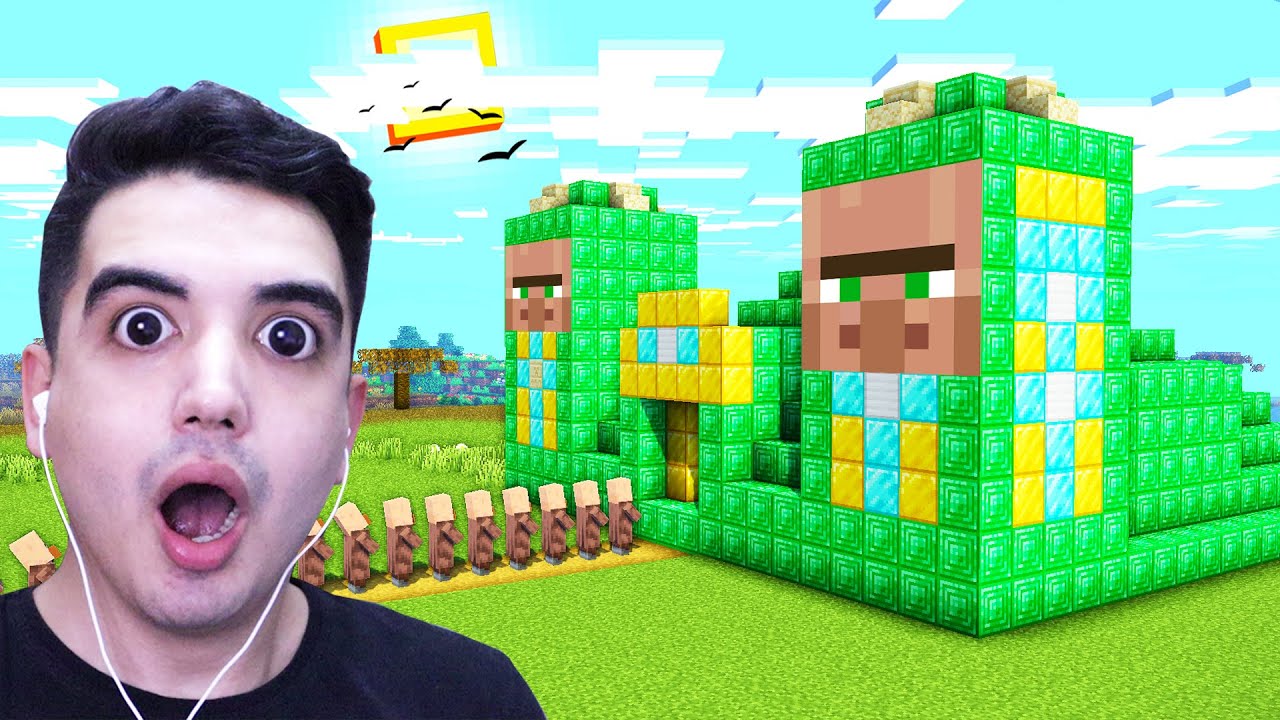 ZENGİN KÖYLÜ TERS MASKE VS MİNECRAFT #23 - Minecraft