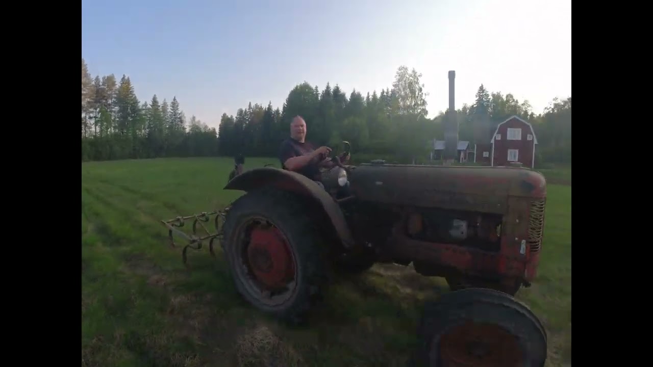 Kultivering harvning av tre &aring;krar, realtid  Tisdag 2023 06 06