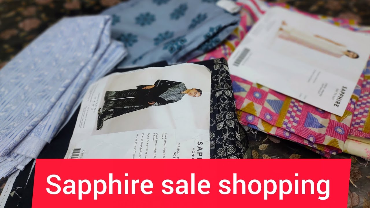 Sapphire sale shopping experience # scam ha y real #nandbhabhivlogs 
