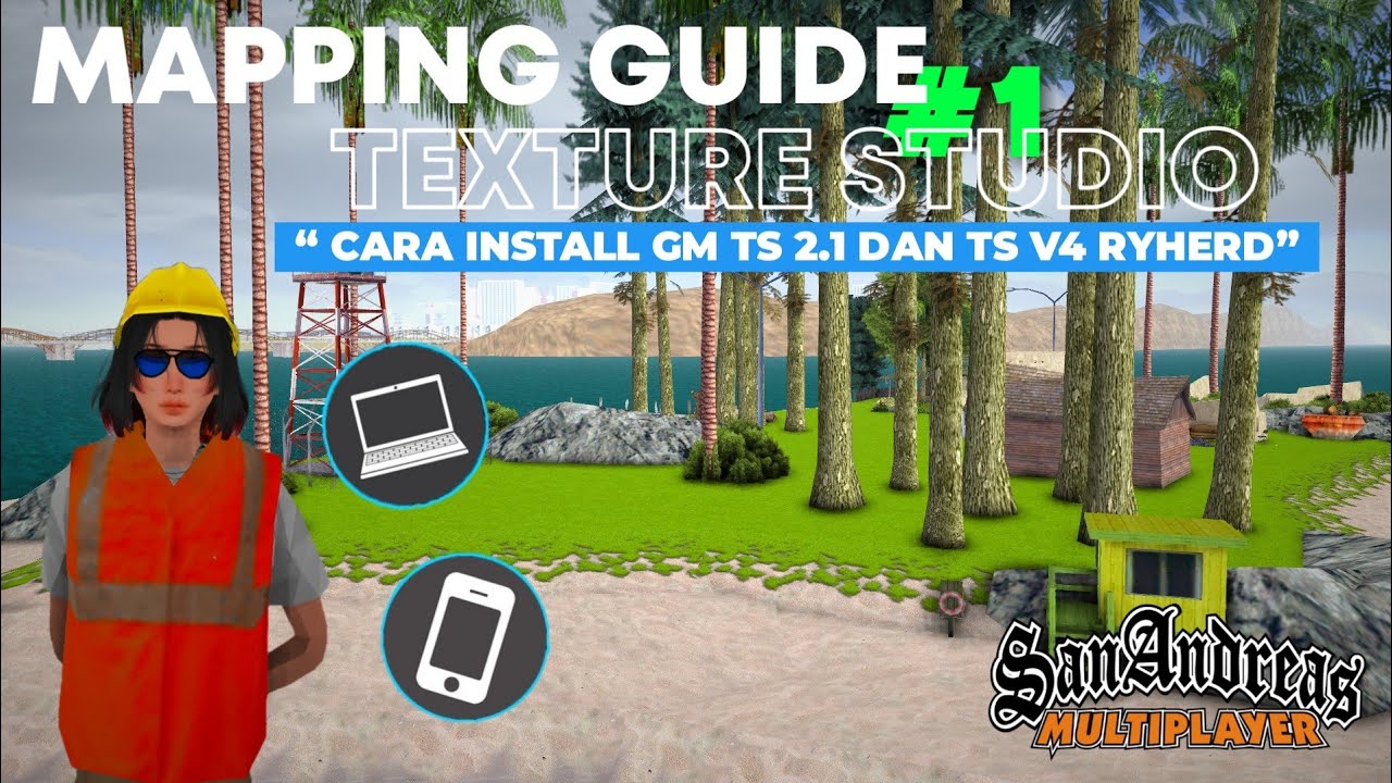 TUTORIAL INSTALL DAN PASANG GM TEXTURE STUDIO DI ANDROID/PC - MAPPING GUIDE #1