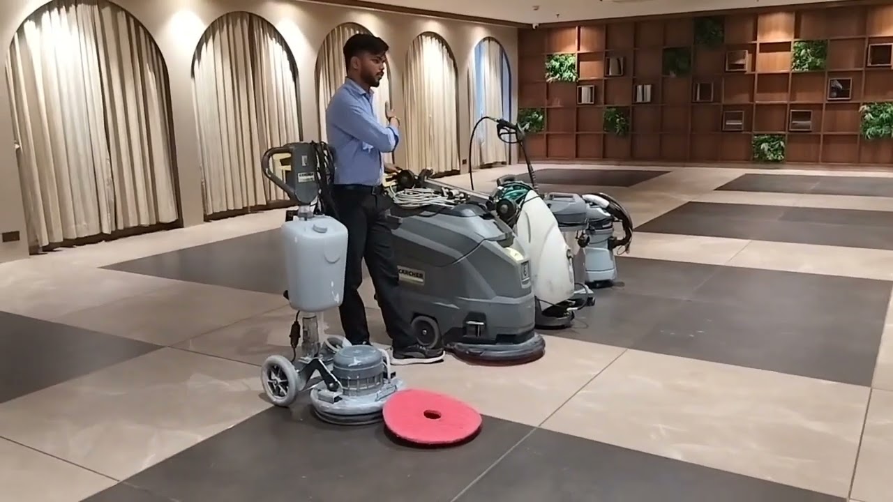 Housekeeping cleaning all machinery names uses .