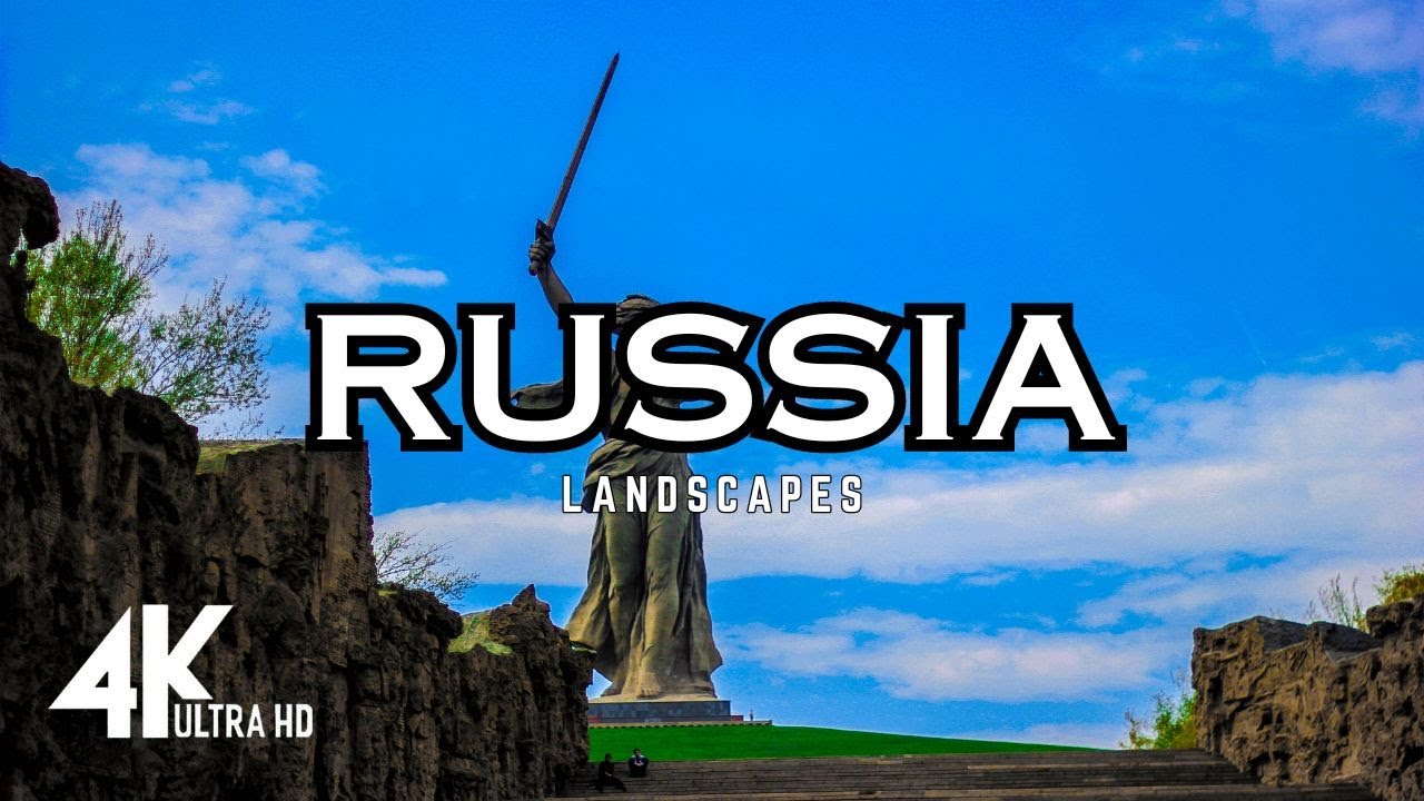 (4K) Breathtaking colorful Landscapes of Russia | 1 HOUR NATURE RELAX + MUSIC | Soothing Relaxation™