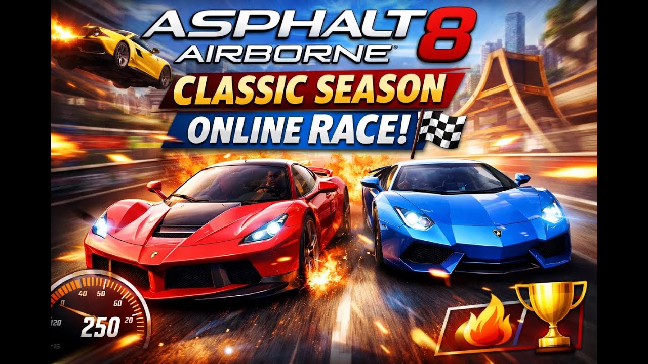 Asphalt 8 Airborne | Classic Season Online Race | Pro Gameplay 🏎️🔥