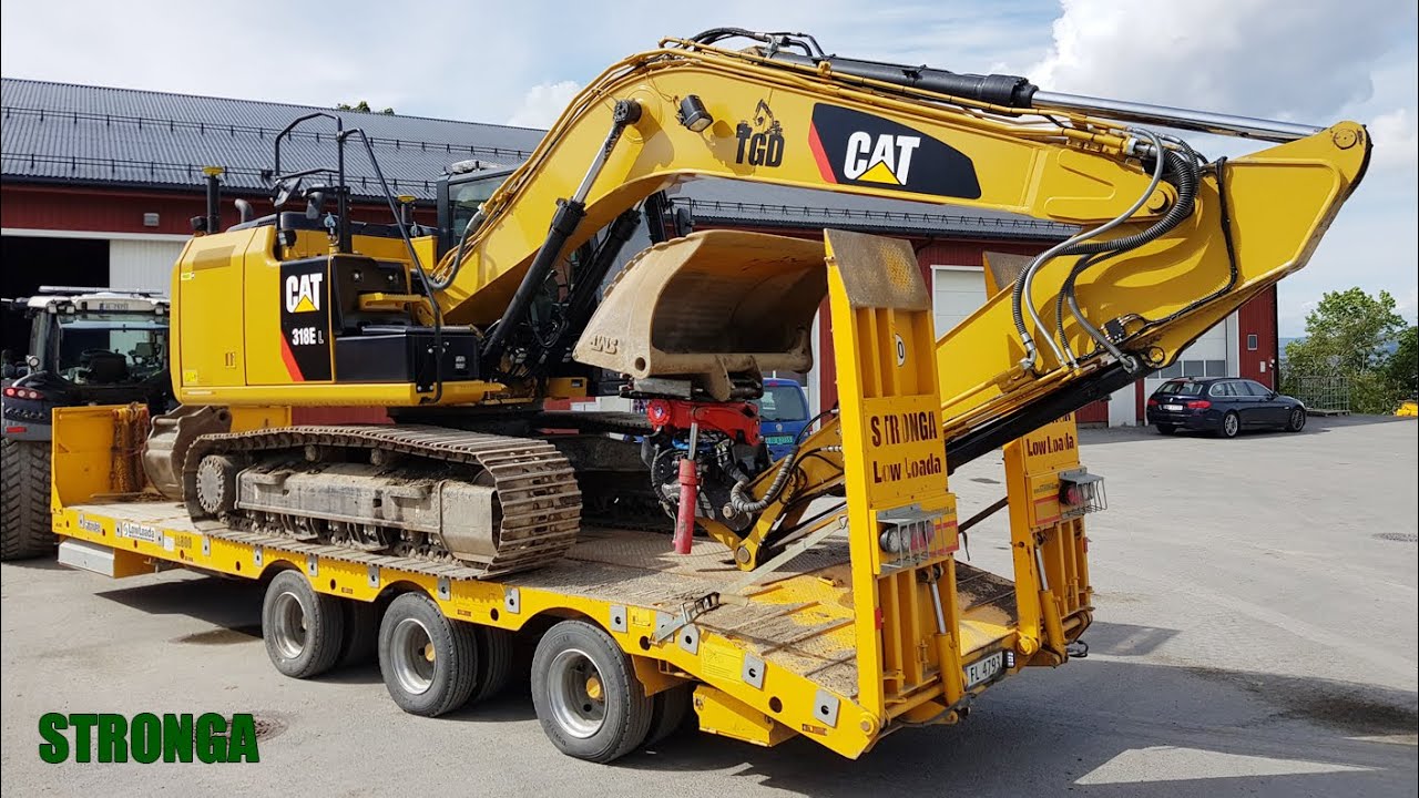 Stronga LowLoada LL800 – Safely & Securely Transporting Heavy Plant