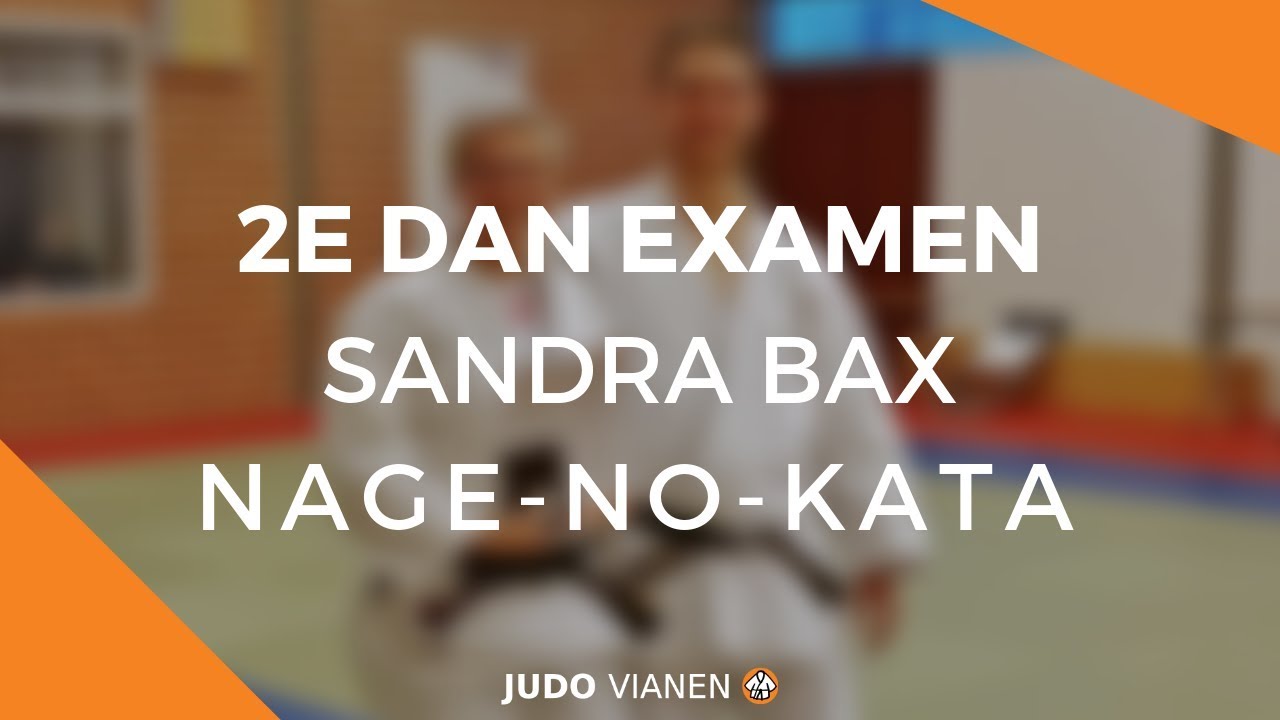 2e Dan Examen - Sandra Bax - Nage-No-Kata Busen