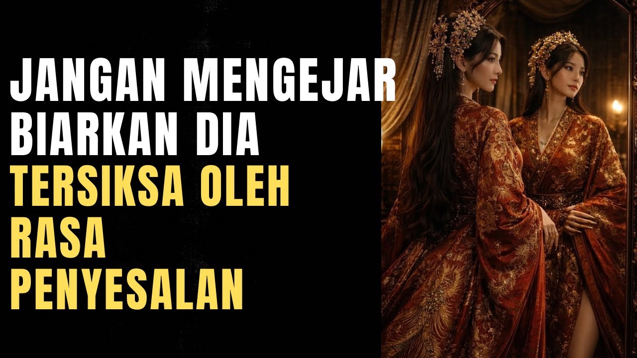 Jangan Mengejar, Biarkan Dia Tersiksa Oleh Rasa Penyesalan