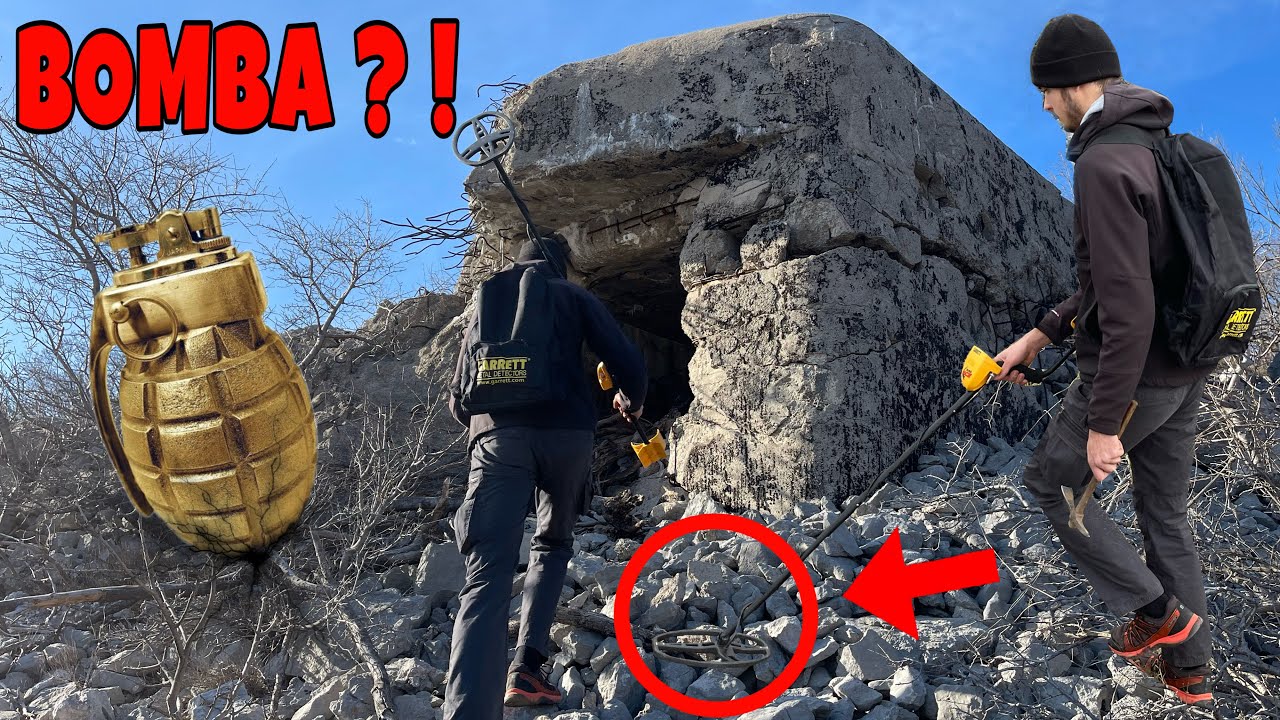 ISTRAŽIVANJE BUNKERA DETEKTOROM METALA ( NA&Scaron;LI RUČNU BOMBU )