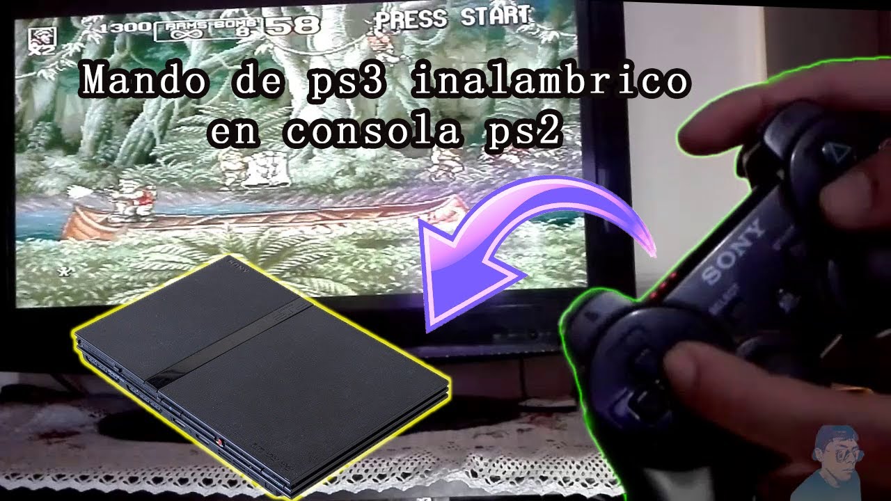 Usar mando de ps3 inalámbrico en PlayStation 2