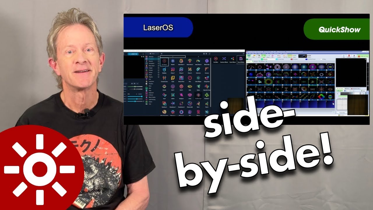 Pangolin Quickshow Laser Software против LaserOS: сравните и сделайте выбор!