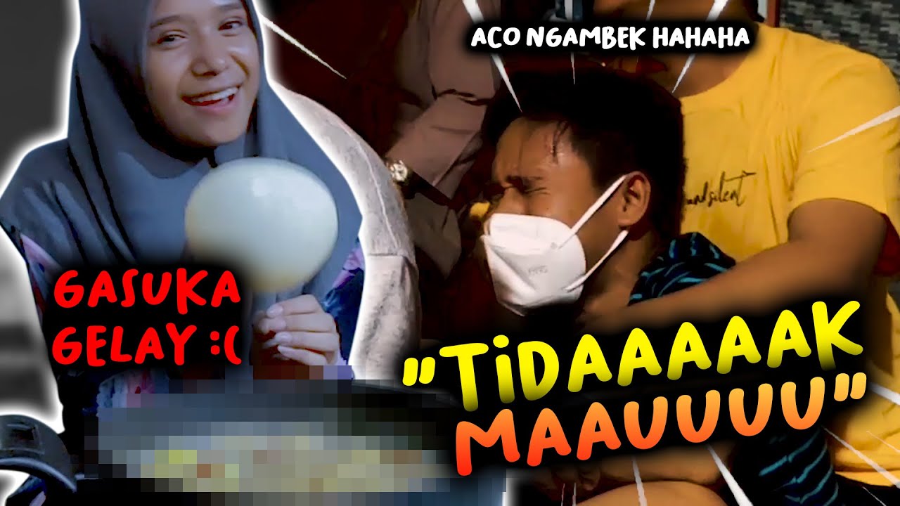 ACO NYARIS PINGSAN GARA-GARA DIPAKSA MAKAN INI OLEH JANNA!!!