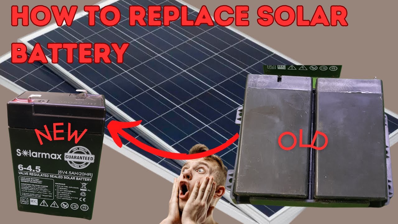 solar battery replacement new ways | ባለ ሁለት የሶላር ባትሪ ወደ 6V እንዴት እንደምንቀይር