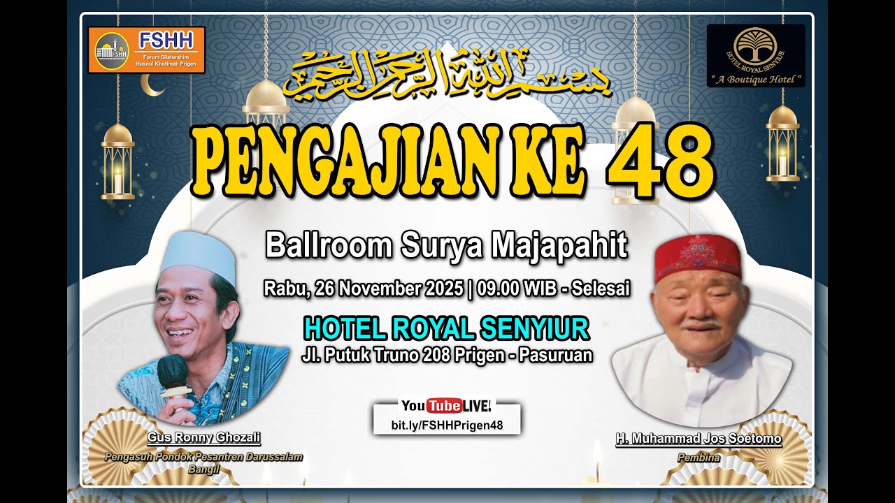 FSHH Prigen | Pengajian Ke 48