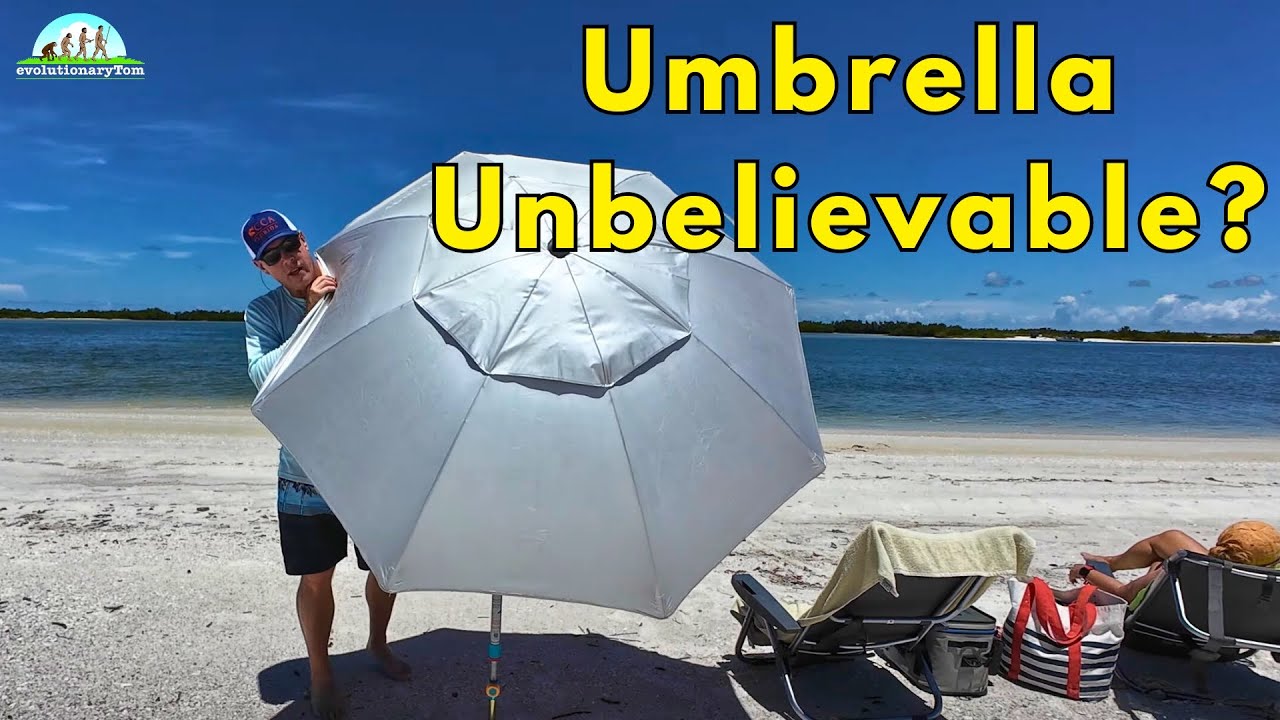 The Most Reliable Beach Umbrella You Need to See - EASY & SOLID set-up