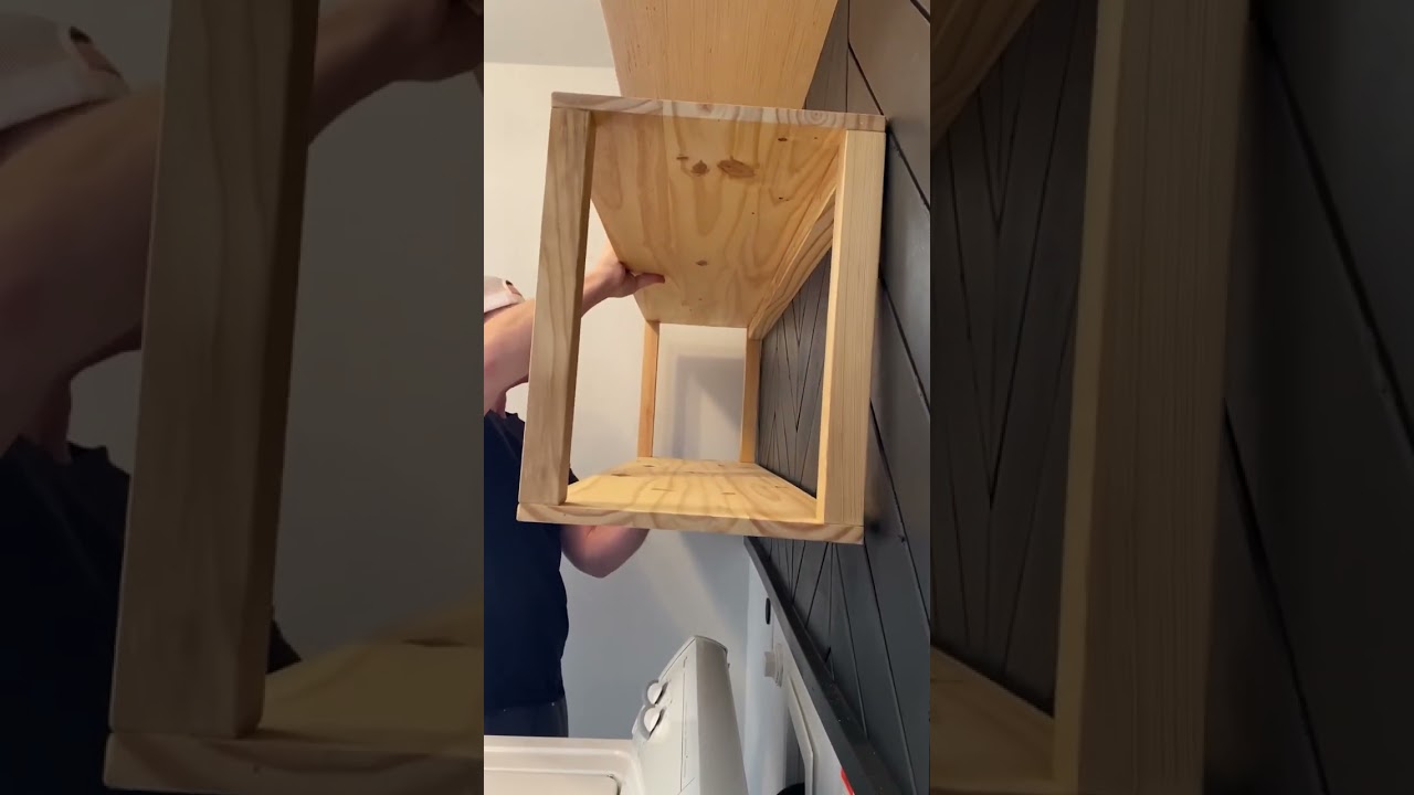 Our tiny laundry room wall is my fave! 