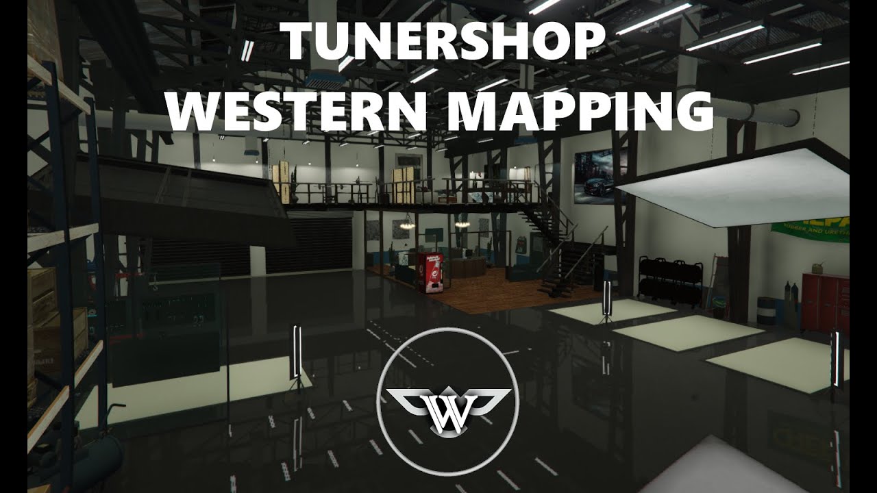 GTA V INTERIOR | TUNERSHOP | FIVEM MLO