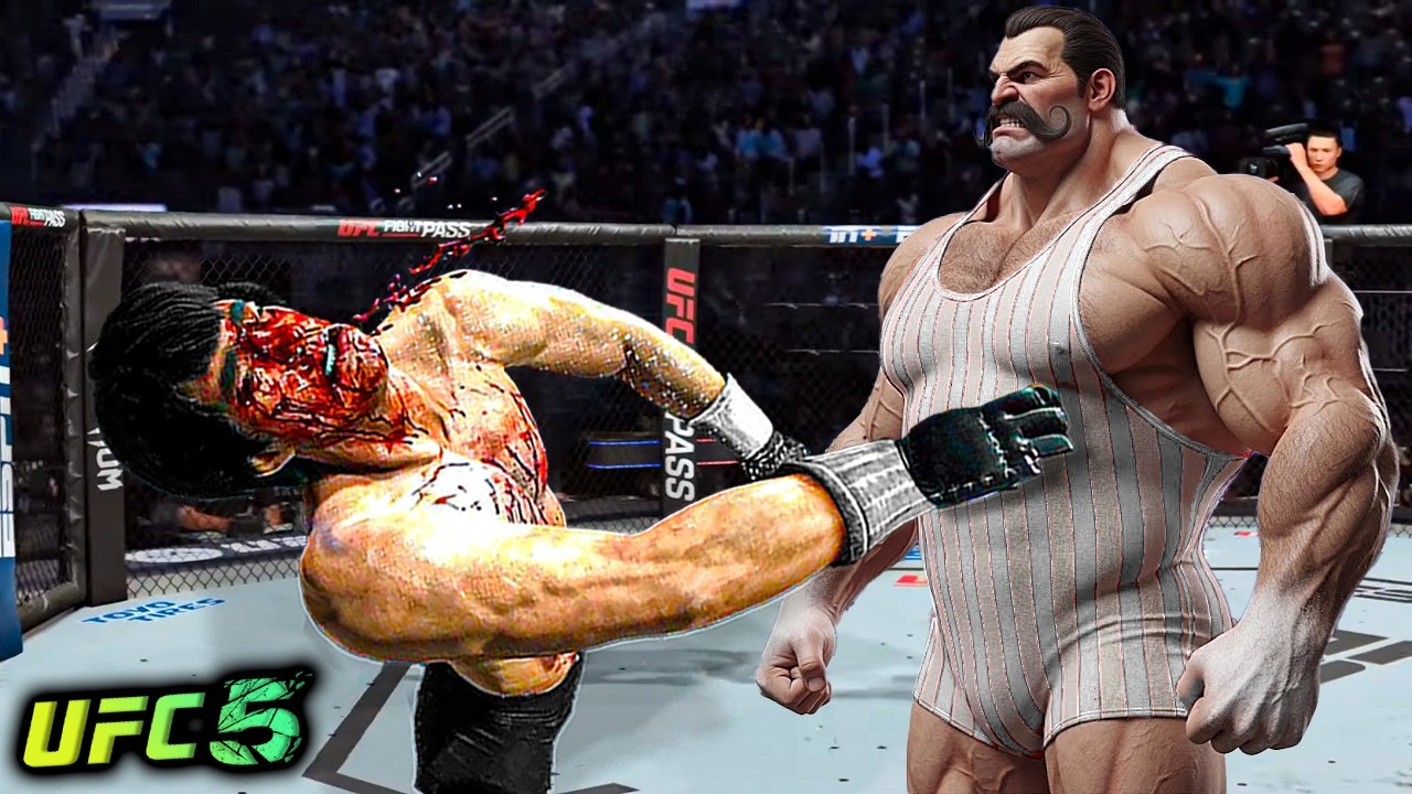 Муч Пехелван против Брюса Ли (EA Sports UFC 5) — матч-реванш