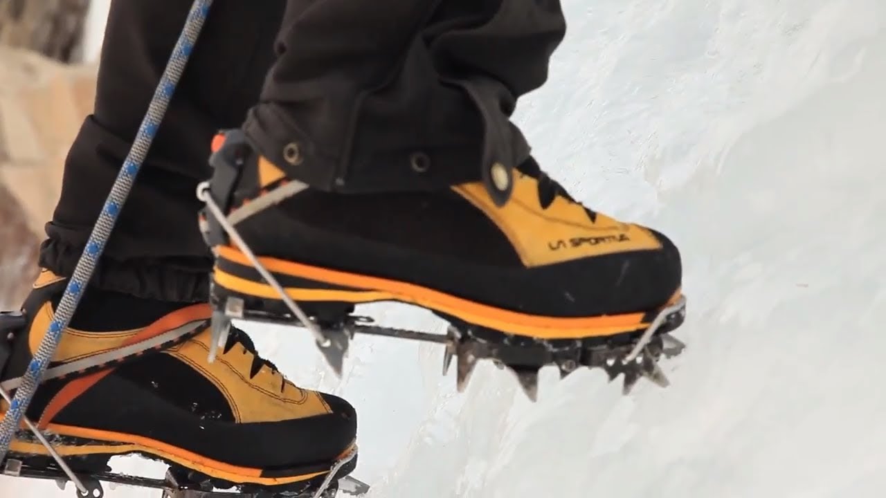 Ice Climbing: 6. Mono-Point Crampons vs. Dual-Point Crampons | Climbing Tech Tips