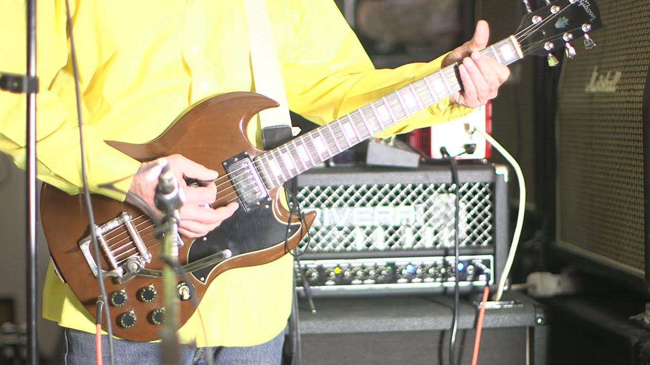 1973 Gibson SG Playing