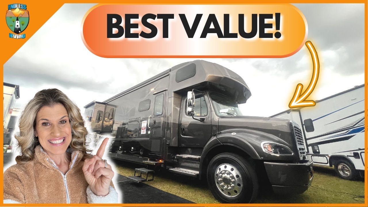 This Super C Motorhome Offers So Much For The Price -- 2023 Dynamax DynaQuest XL!