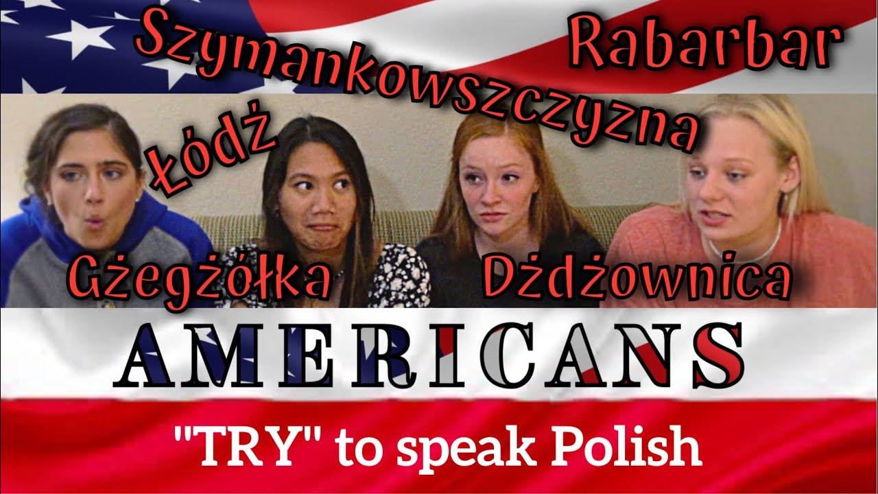 Amerykanie mówią po Polsku |Americans Speak Polish| The Amerykanka
