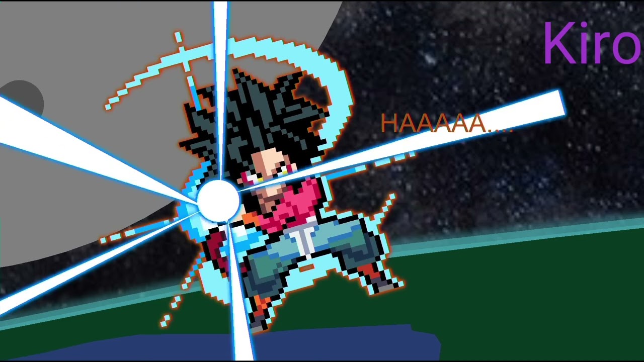 EOZ Ssj4 Goku vs SDBH Goku Black (Full Anim Collab) 