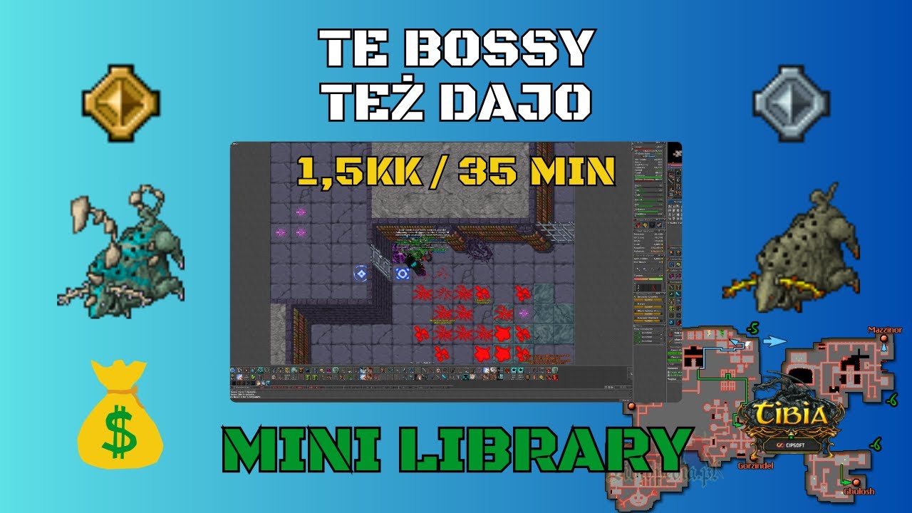 Te bossy też r&oacute;b zamiast Oberona i Druma. Stały profit - Library bosses