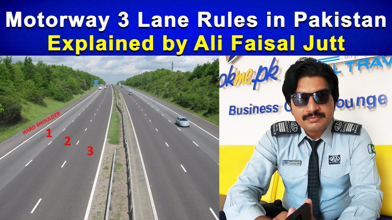 Motorway 3 Lane Rules in Pakistan Explained by Ali Faisal Jutt | A Message for Drivers | PK Buses