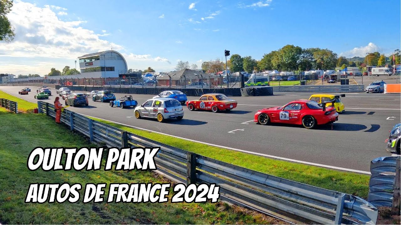 Oulton Park Autos De France 2024. Car show and spectating