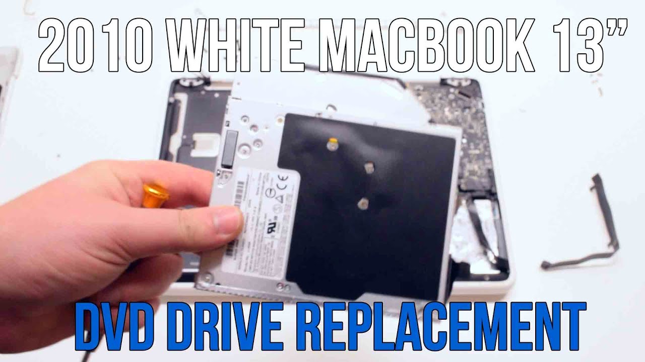 2010 White Macbook A1342 DVD Super Drive Replacement