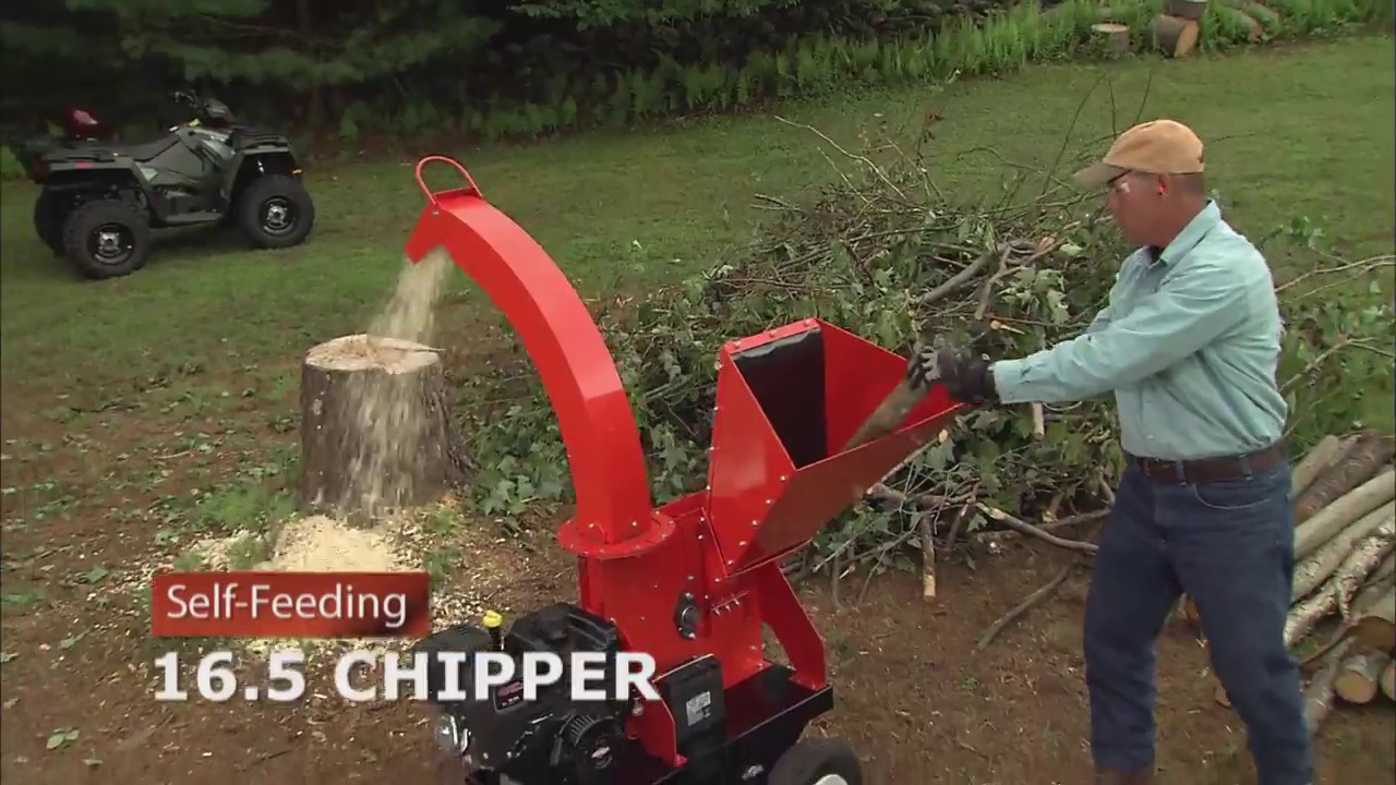 DR Pro16.50 RS Self Feeding Wood Chipper