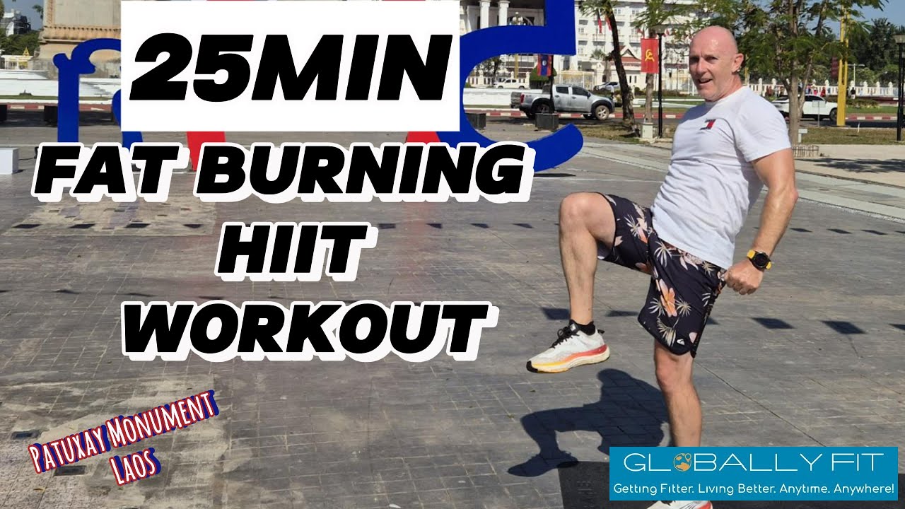25 Min Fat Burning HIIT Workout   Patuxay
