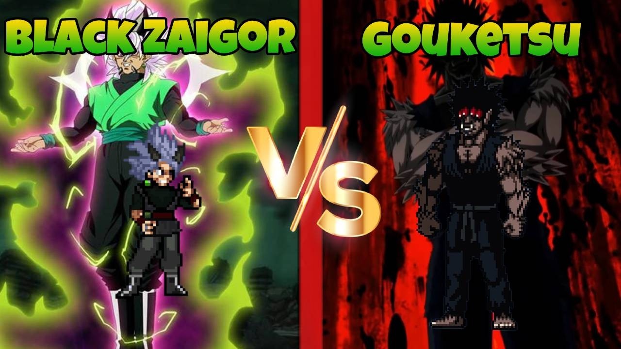 Jump Force MUGEN Black Zaigor vs Gouketsu